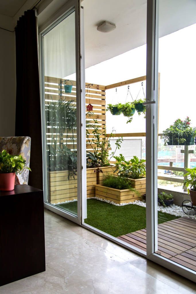 Balcony makeover - english: terrace by studio earthbox -   24 simple balcony decor
 ideas