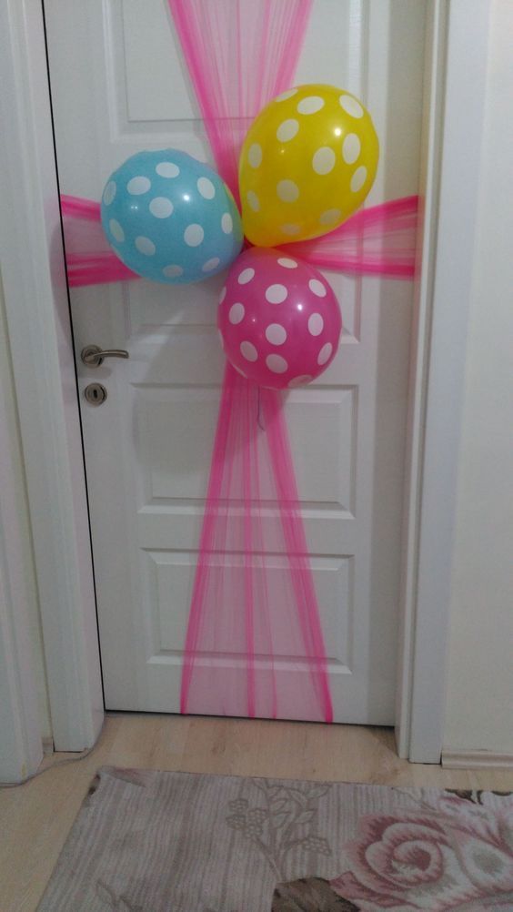 DIY Birthday Balloon Avalanche -   25 diy birthday ribbon
 ideas