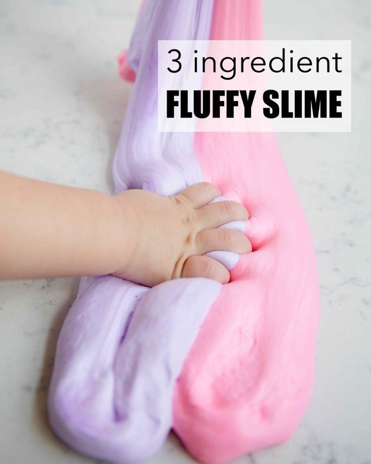 How to make fluffy slime with just 3 ingredients - I Heart Naptime -   25 diy for toddlers
 ideas