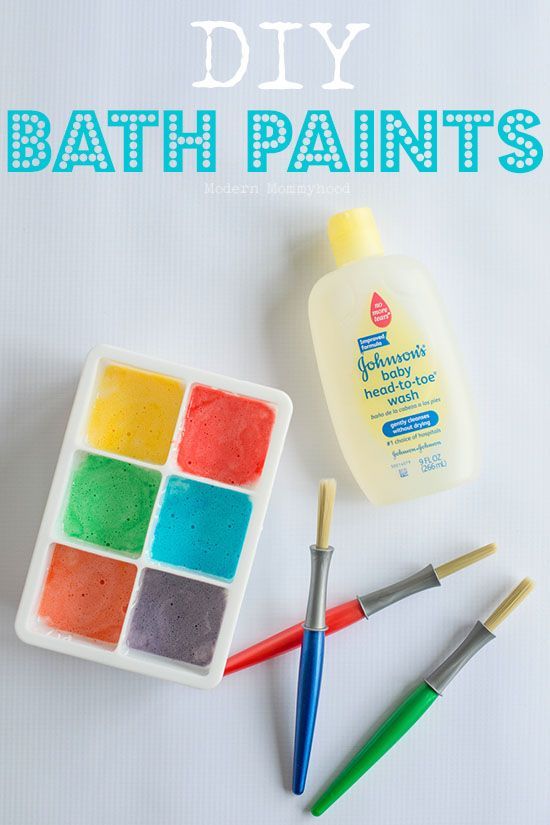 DIY Bath Paints -   25 diy for toddlers
 ideas