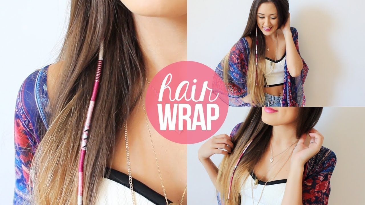 25 diy hair wrap
 ideas