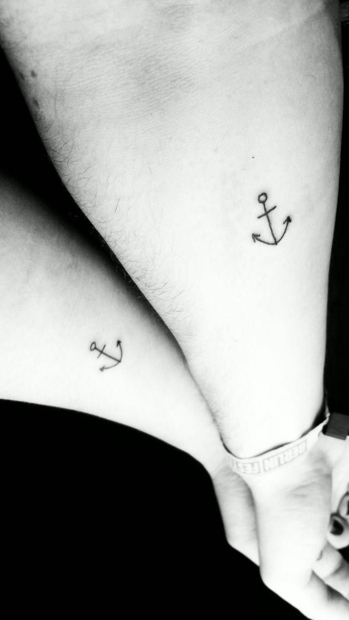 Anchor Tattoo Motive: coole Ideen f?r Ihr n?chstes Tattoo -   25 little anchor tattoo
 ideas