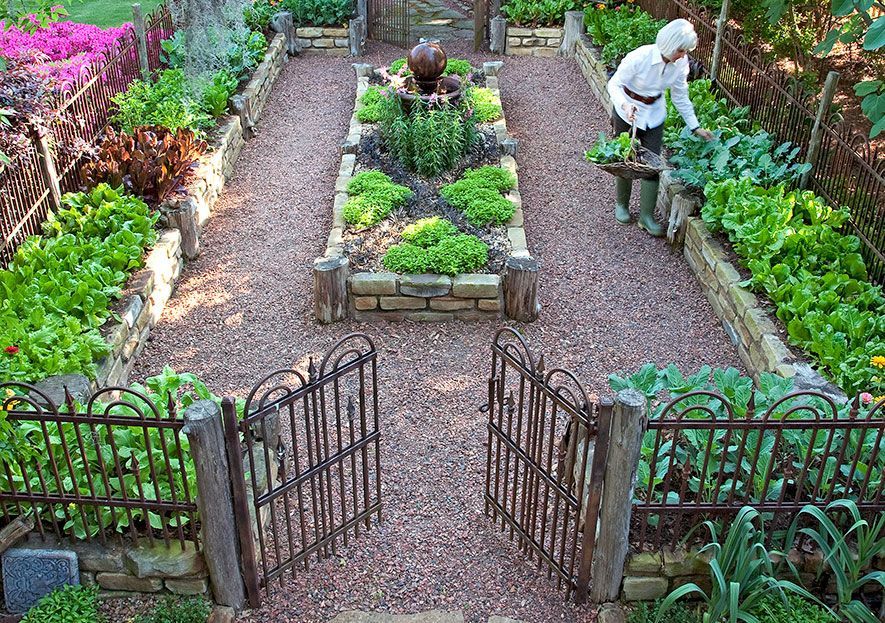 How One Alabama Family Bonded—By Building The Perfect Garden -   25 stone garden beds
 ideas