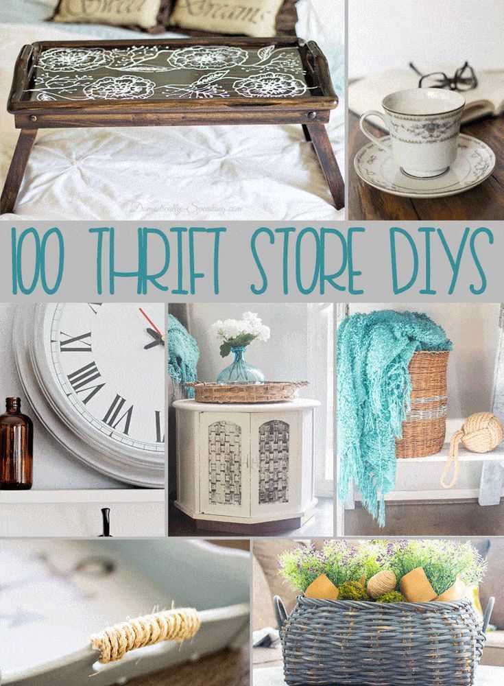 25 thrift store diy furniture
 ideas