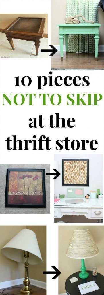 25 thrift store diy furniture
 ideas
