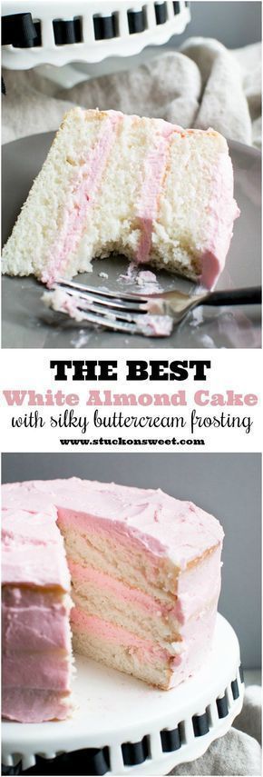 White Almond Cake -   7 wedding cake recipes
 ideas