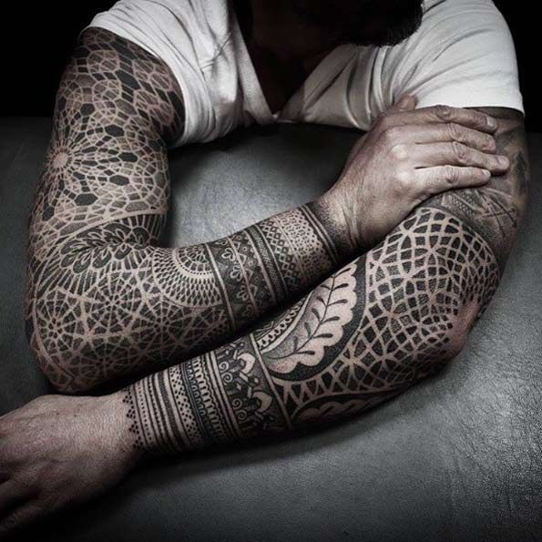 99 Amazing Tattoo Designs All Men Must See -   12 geometric tattoo men
 ideas