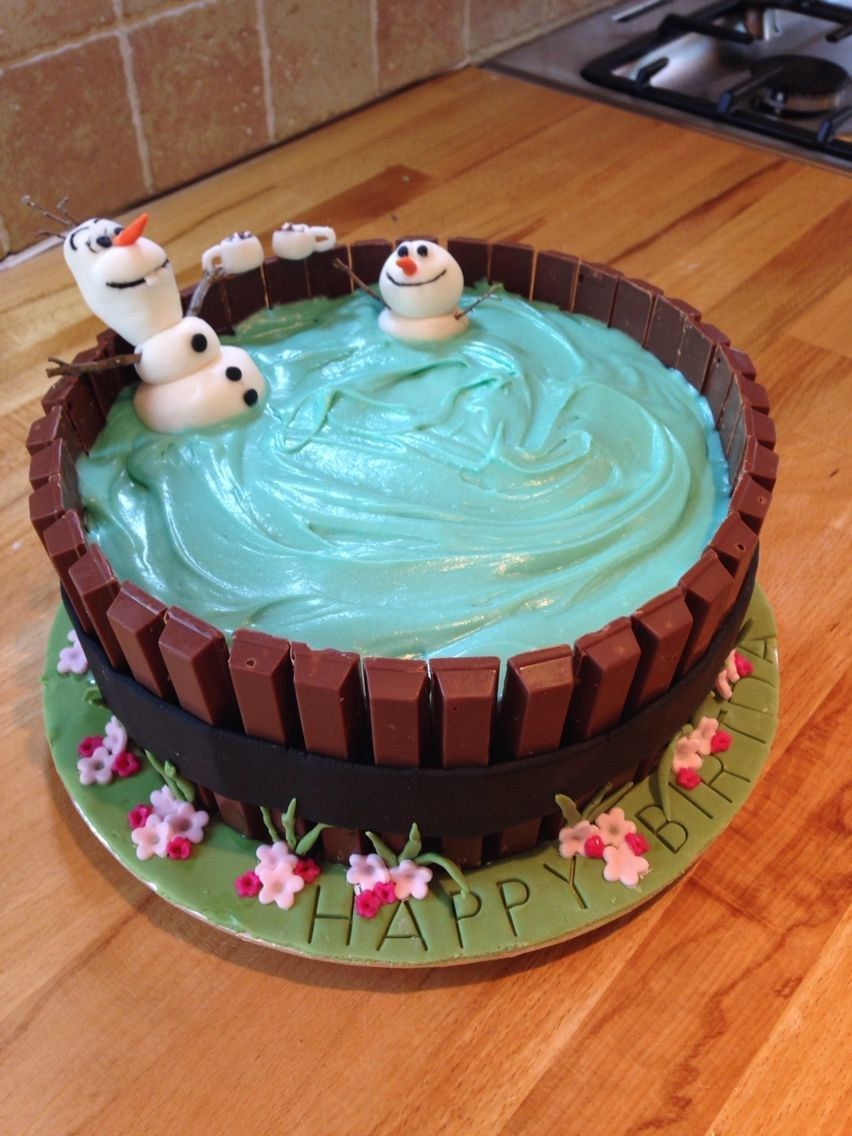 25+ Best Image of Olaf Birthday Cakes -   13 cake decor frozen ideas