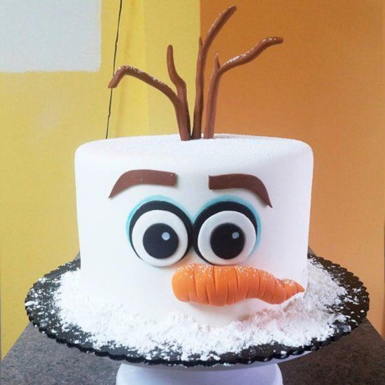 13 cake decor frozen
 ideas