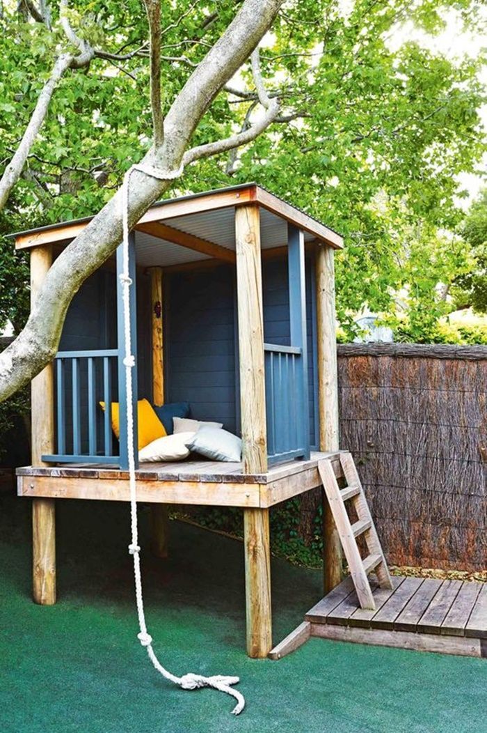 The Best Playhouses to Live Childhood Adventures -   13 garden kids corner
 ideas