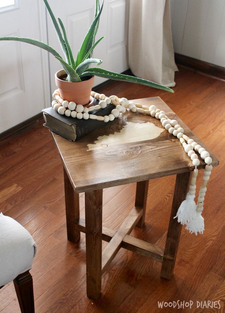 16 diy projects Decoration side tables
 ideas