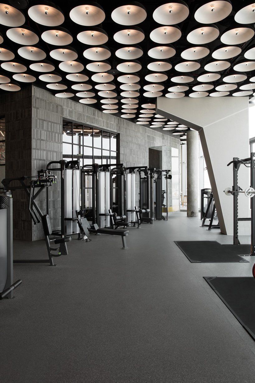VSHD warehouse gym D3 evokes brutalism and underground fight clubs -   16 fitness design architecture
 ideas