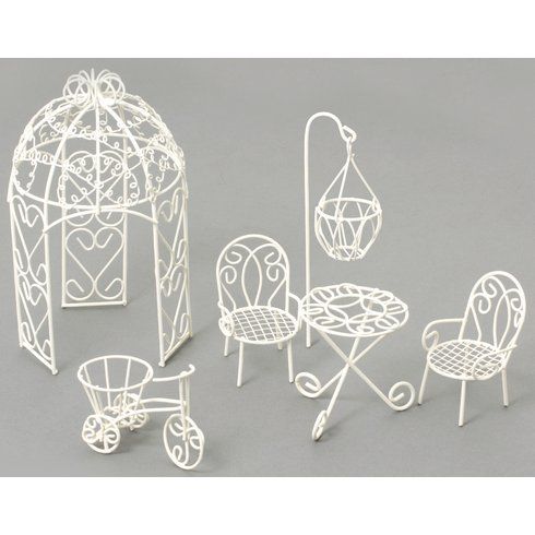 Furniture 6 Pieces Fairy Garden Set -   16 garden furniture people
 ideas