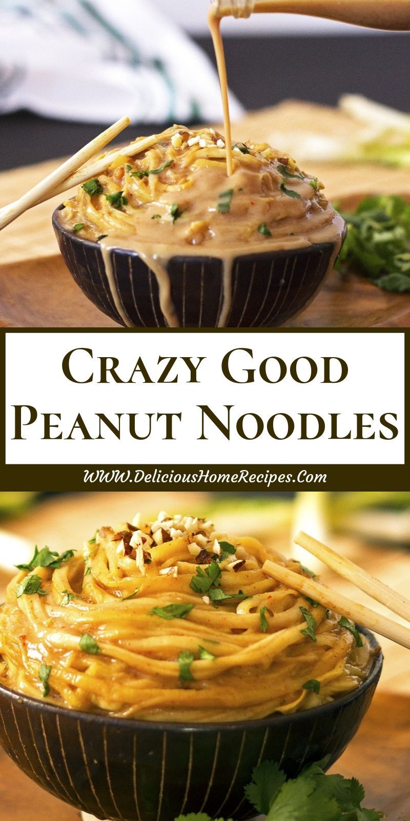 Crazy Good Peanut Noodles -   16 lunch recipes noodles
 ideas