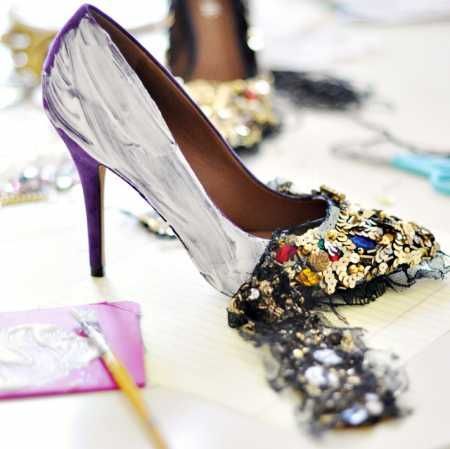 DIY Dolce and Gabbana Shoes -   17 DIY Clothes Shoes fashion
 ideas