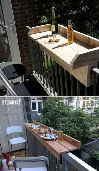 20 Insanely Cool DIY Yard and Patio Furniture -   18 diy bar wood
 ideas