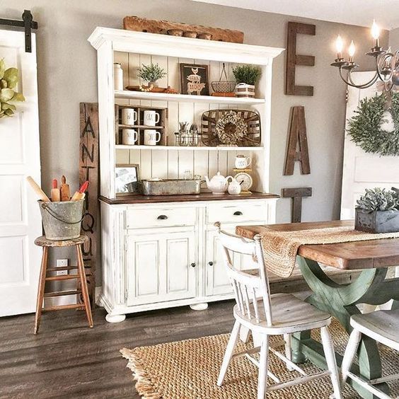 42 Rustic Farmhouse Style That Make Your Flat Look Great -   18 farmhouse decor dining ideas