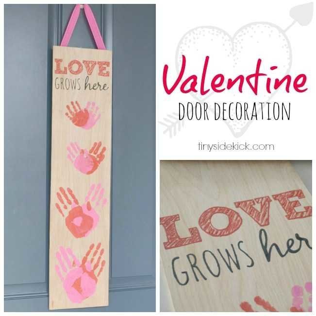 Valentine's Front Door Decor -   18 valentine door decor
 ideas