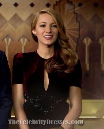 Blake Lively Burgundy Evening Dress The Age of Adaline Fashion TCD6300 -   19 blake lively summer
 ideas