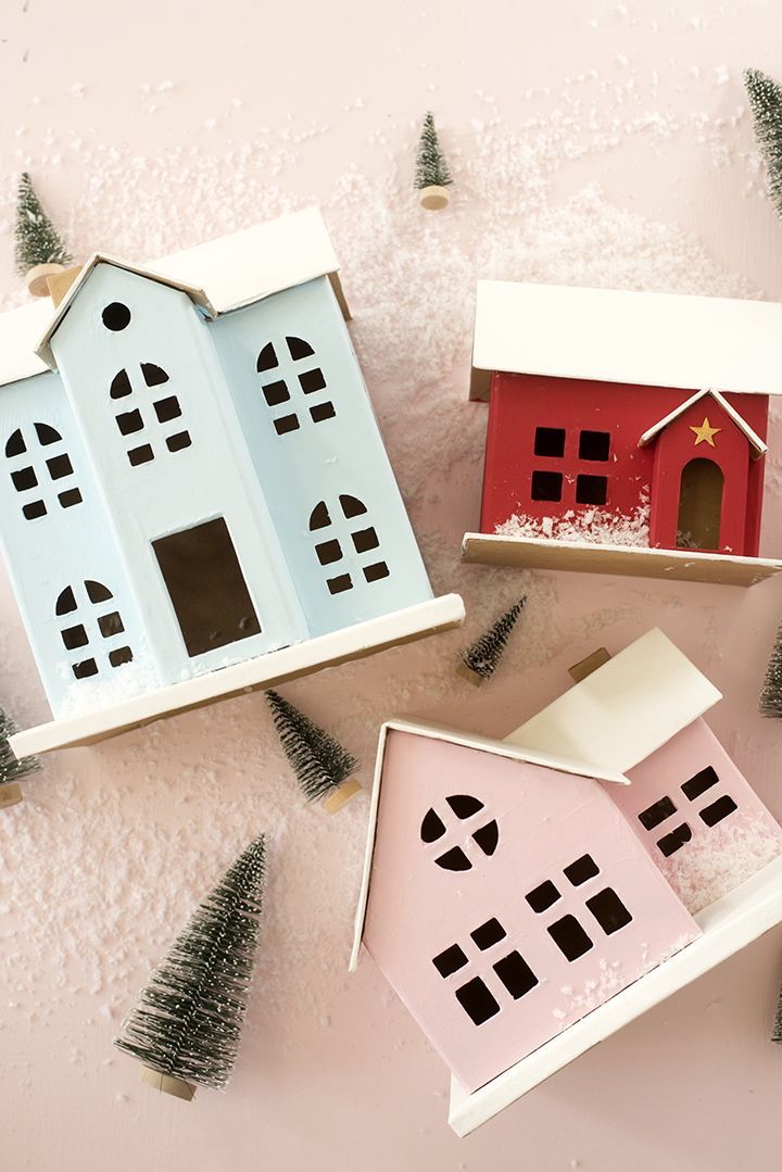 DIY Christmas Village and Free Printables -   19 diy christmas village
 ideas