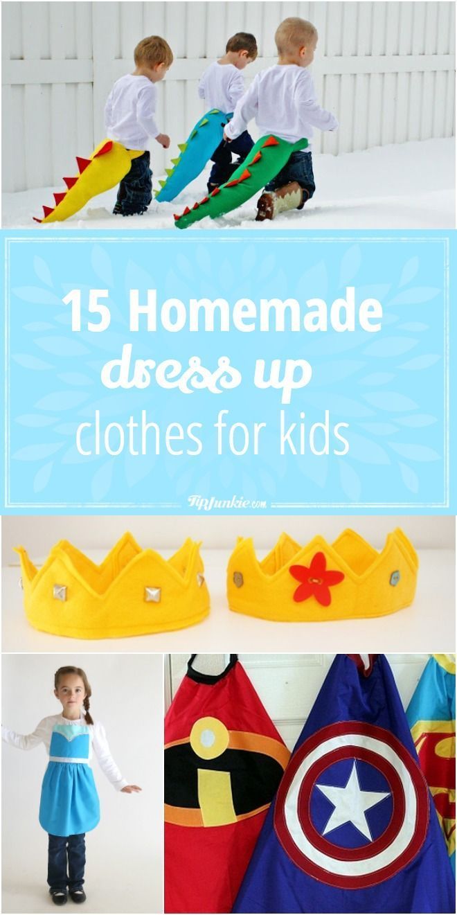 15 Homemade Dress Up Clothes for Kids -   19 DIY Clothes For Kids dresses
 ideas