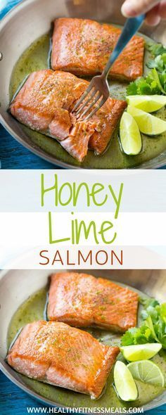 Honey Lime Salmon -   19 healthy recipes salmon
 ideas