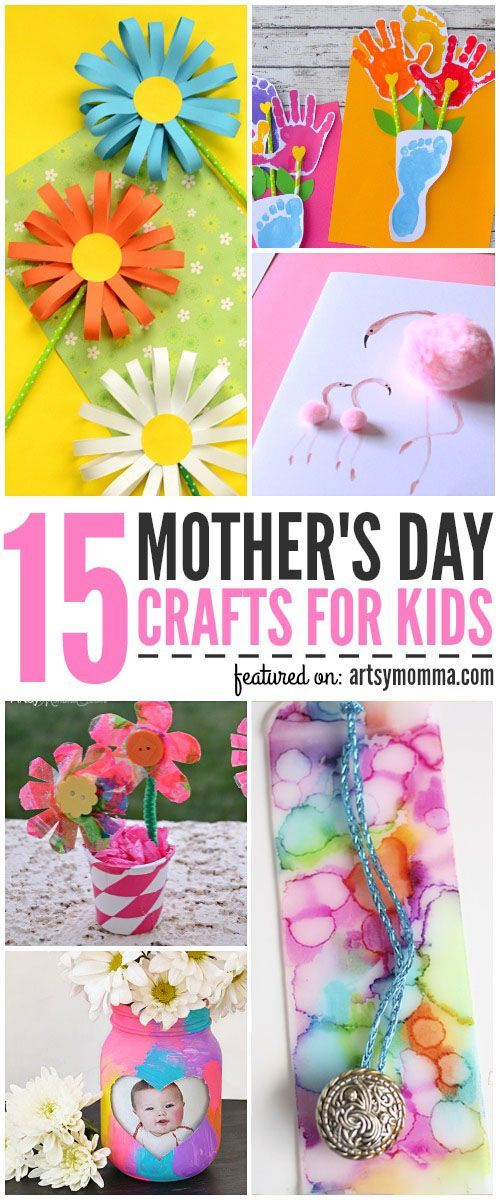 Pretty Mother’s Day Crafts for Kids to Make -   20 mothers day crafts
 ideas