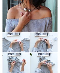 41 Insanely Easy Ways To Transform Your Shirts For Summer -   21 DIY Clothes Winter easy
 ideas