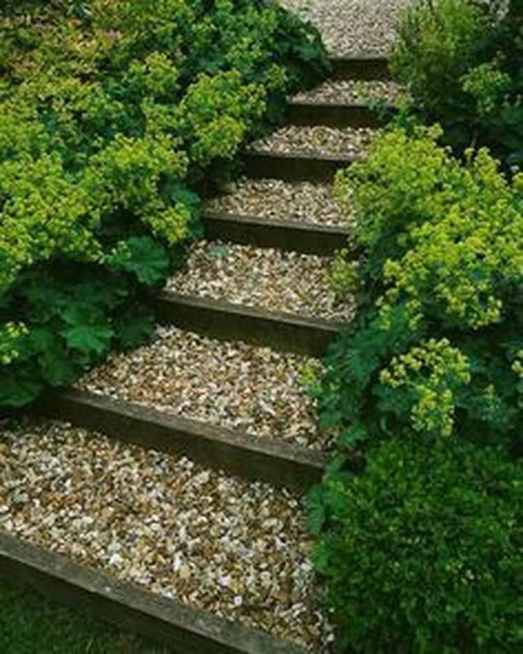 40+ COMFY GARDEN STEP ON A SLOPE DESIGN IDEAS -   21 diy garden steps
 ideas