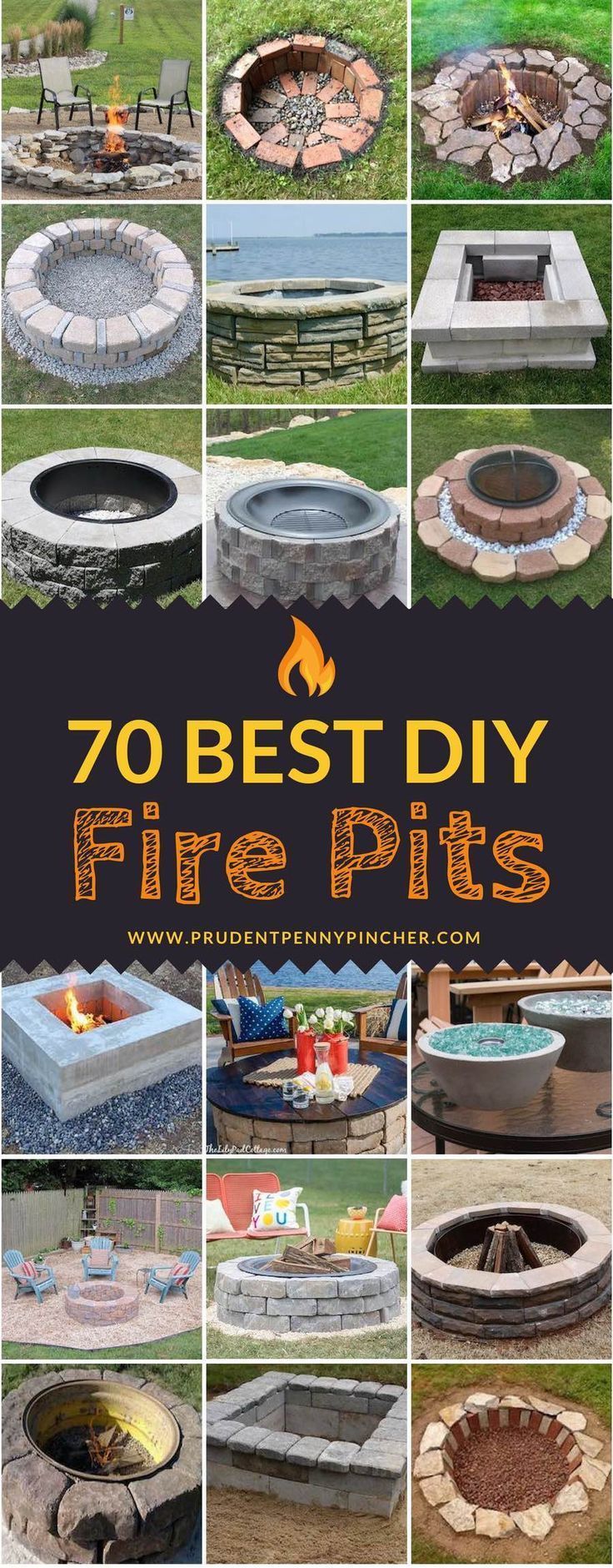 70 Best DIY Fire Pits -   21 diy patio fire pit ideas
