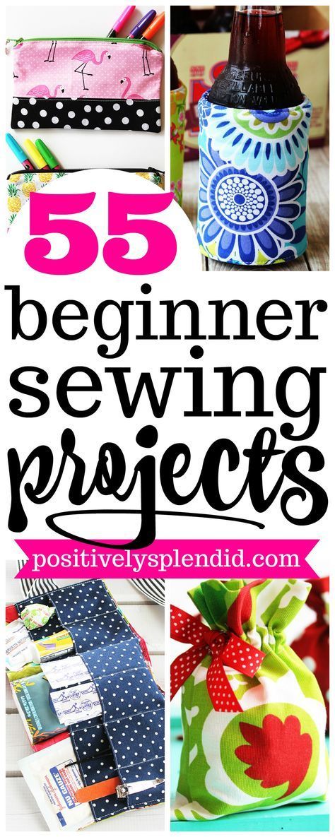 55 Easy Sewing Projects for Beginners - Positively Splendid -   21 fabric crafts For Teens make and sell
 ideas