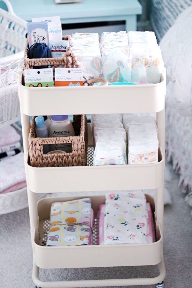 10 Clever Nursery Organization Ideas -   22 diy baby room
 ideas