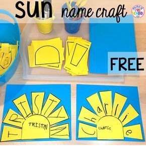 Summer Activities & Centers for Little Learners -   22 preschool crafts activities
 ideas