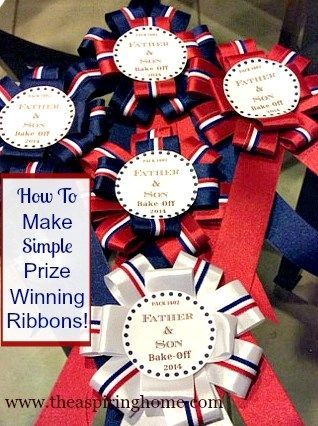 22 prize ribbon crafts ideas