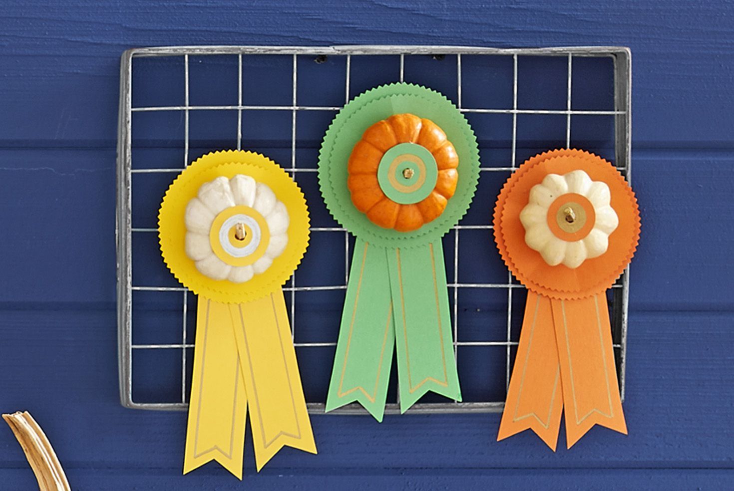 75 Super Creative Pumpkin Decorating Ideas to Try This Autumn -   22 prize ribbon crafts
 ideas