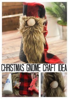 Christmas Gnome: Make Your Own Scandinavian Gnome -   23 scandinavian christmas decor
 ideas
