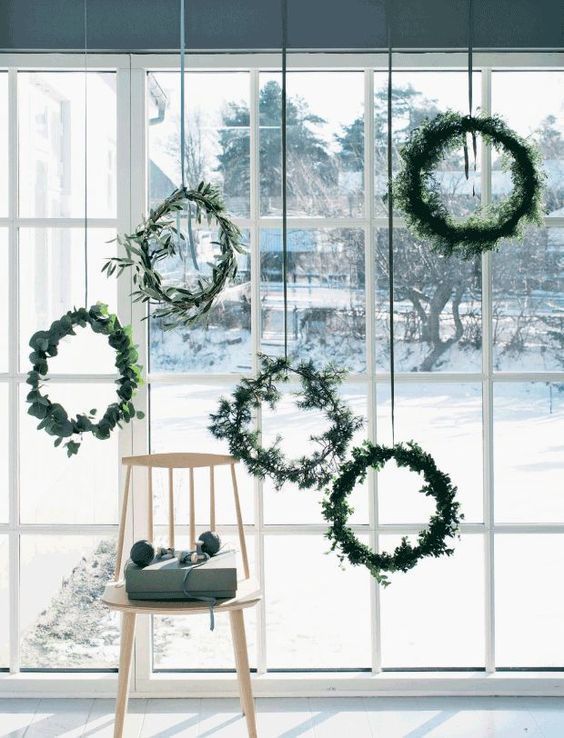 Easy DIY Boxwood Wreaths -   23 scandinavian christmas decor
 ideas