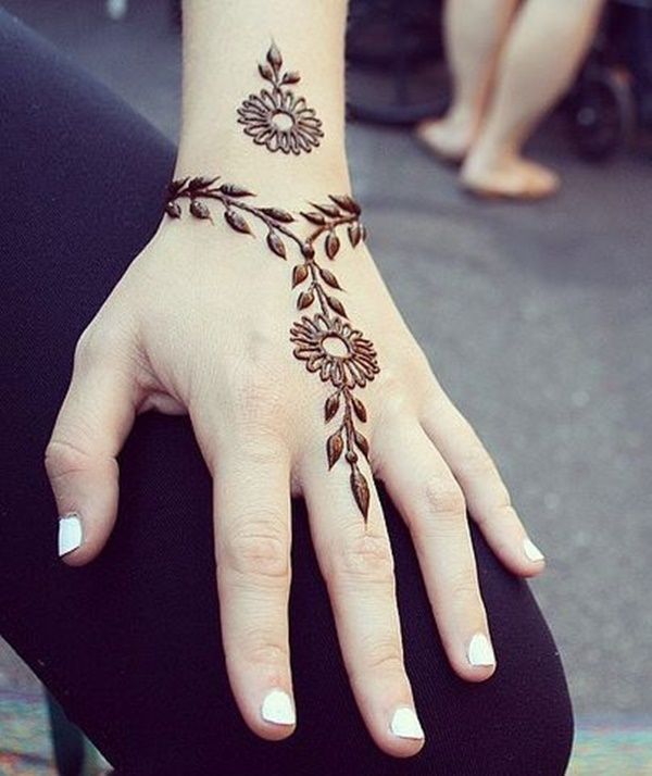 7 simple tattoo henna
 ideas