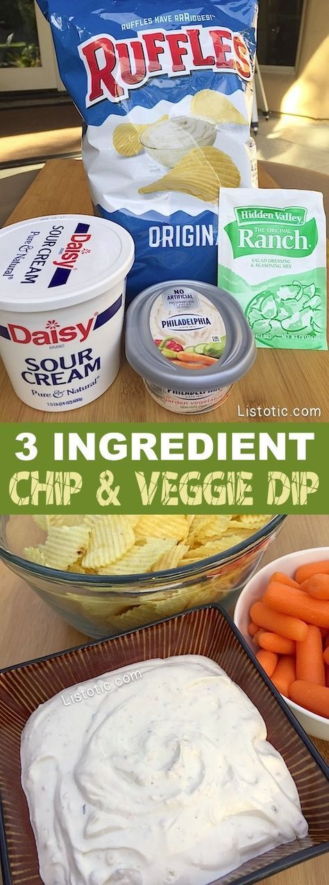 The BEST Easy Dip Recipe For A Party -   8 cold dip recipes
 ideas