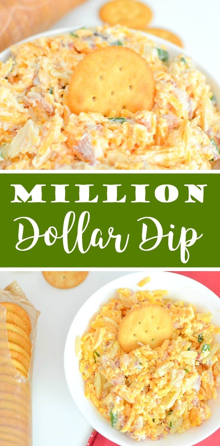 Million Dollar Dip -   8 cold dip recipes
 ideas