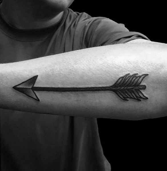 9 traditional arrow tattoo
 ideas