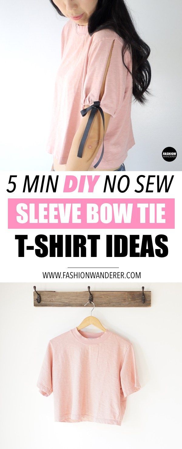 10 DIY Clothes No Sewing tshirt
 ideas