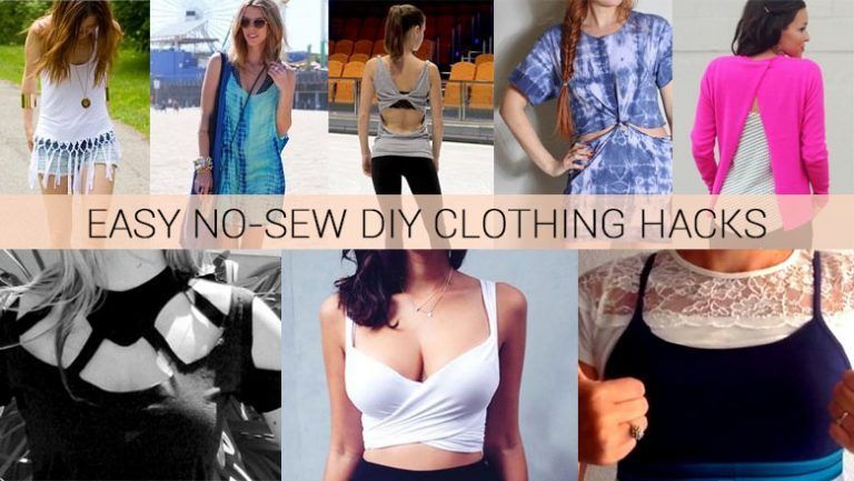 10 DIY Clothes No Sewing tshirt
 ideas