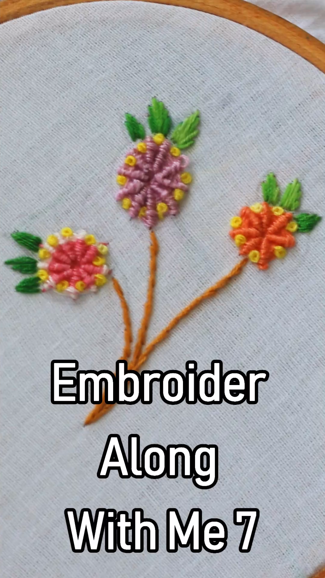 #Embroider Along With Me 7 -   10 DIY Clothes Videos crafts
 ideas