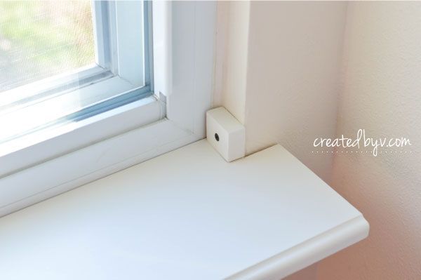 DIY: Removable Window Shelf for Plants -   10 planting Room window
 ideas