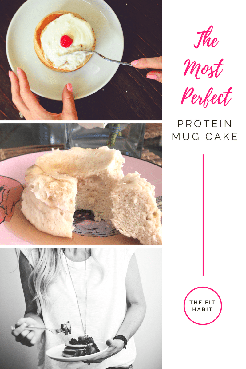 Vanilla Protein Mug Cake Recipe - 60 Seconds in the Microwave -   11 cake Mug clean eating
 ideas