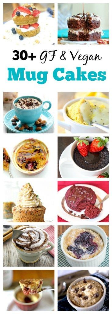 30+ Gluten-Free Vegan Mug Cake Recipes -   11 cake Mug clean eating
 ideas
