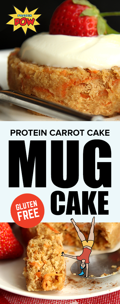 Carrot Cake Protein Mug Cake -   11 cake Mug clean eating
 ideas