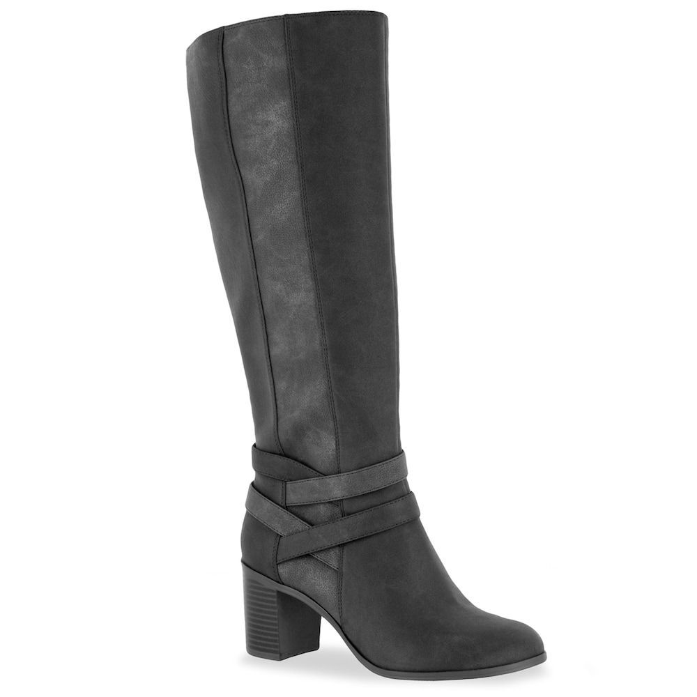 Easy Street Fawn Women's Knee High Boots, Size: medium (8), Black -   11 makeup Glitter black girl
 ideas