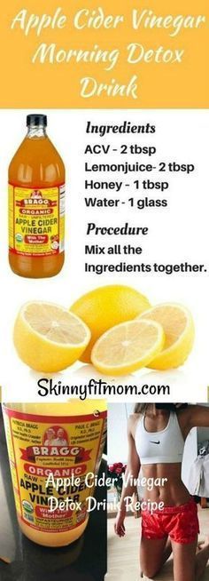 Apple Cider Vinegar Detox Drink Recipe For Fat Burning, Diabetes, Healthy Gut -   14 fitness exercises detox
 ideas